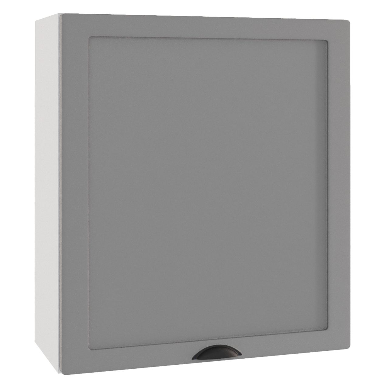 Závesná digestorová skrinka ADELE W60/68 SLIM P/L šedý mat
